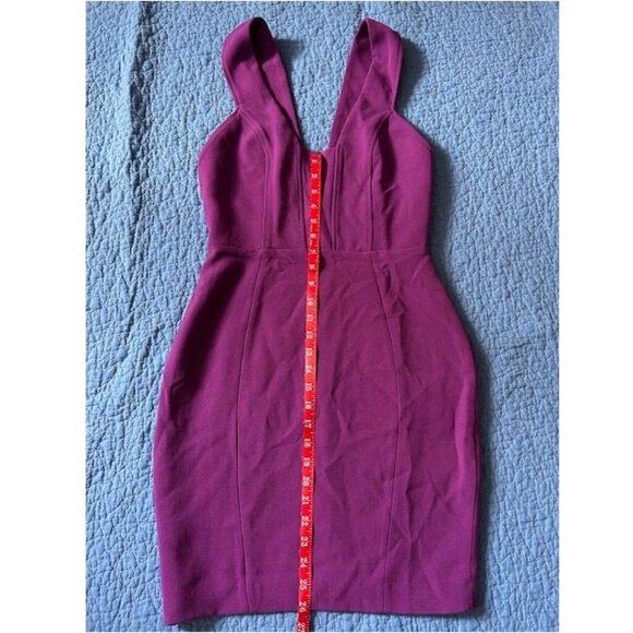 AQAQ “Eva” Mini Dress – Fuchsia Pink (UK 10 / fits S-M) - Picture 5 of 9